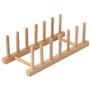 Ikea ostbit bamboo plate holder